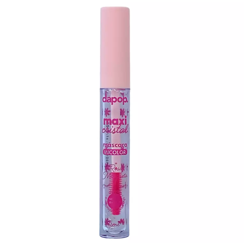 Máscara de cílios Incolor Rosa Mosqueta - Dapop