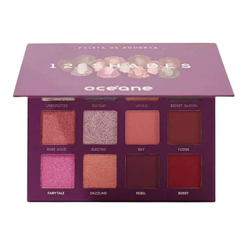 Paleta de sombras 12 Shades - Oceane