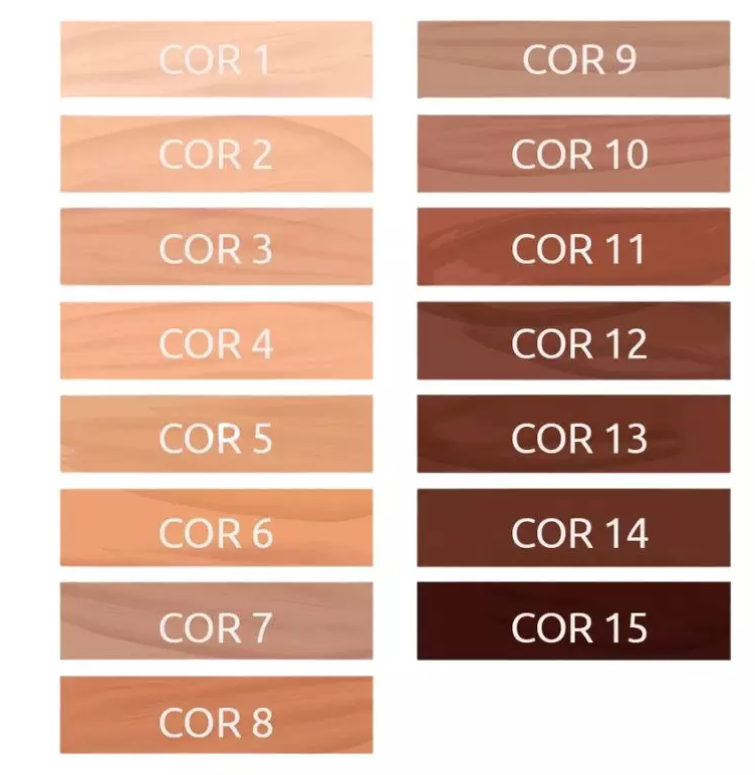 Base líquida matte Basic - Nina Makeup