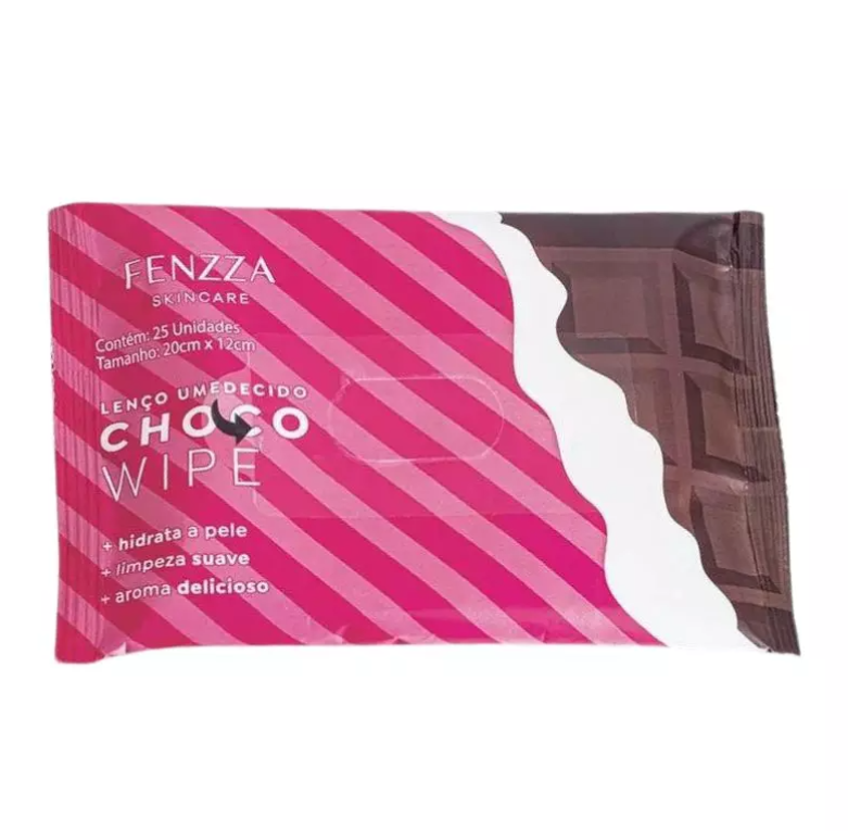 Lenço umedecido Choco Wipe - Fenzza